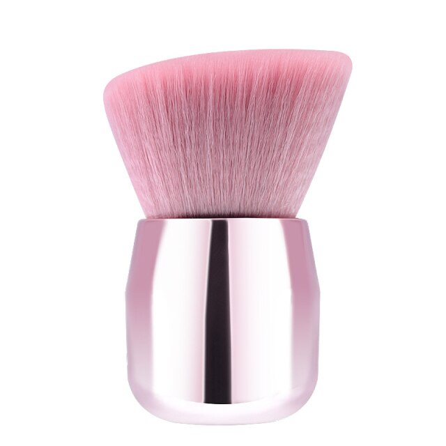 NEW BLACK+RED 10PCS/SET Foundation Powder Makeup Brush