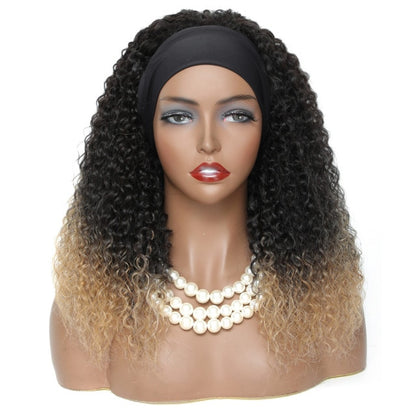 Kinky Curly Synthetic Headband Wig