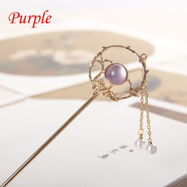 Chinese Style Fashion Metal Hair Sticks