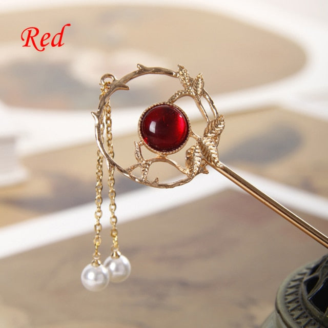 Chinese Style Fashion Metal Hair Sticks