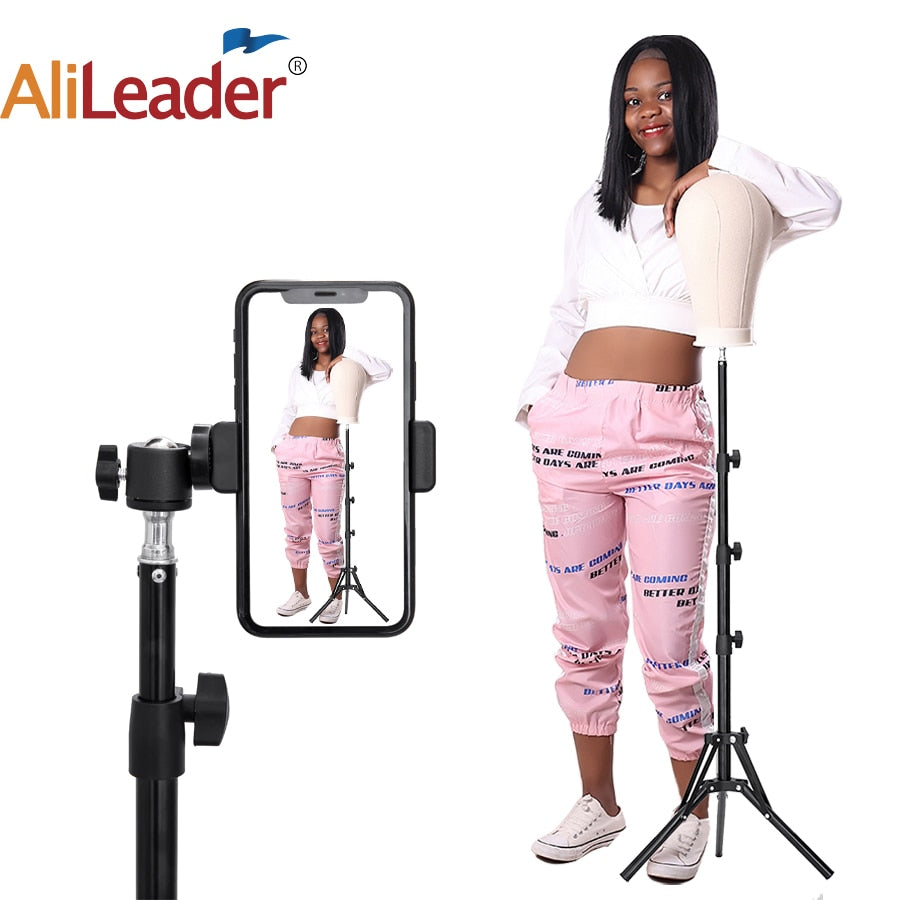 Mannequin Tripod Training Mannequin Head Stand For Wigs