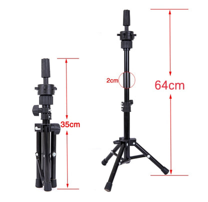 125Cm Adjustable Tripod Stand For Mannequin Head