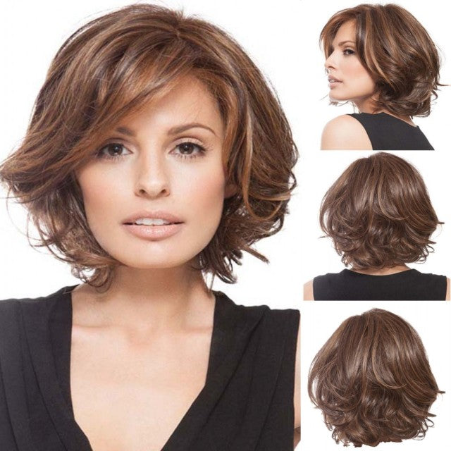 High Quality Short Scarf Wig