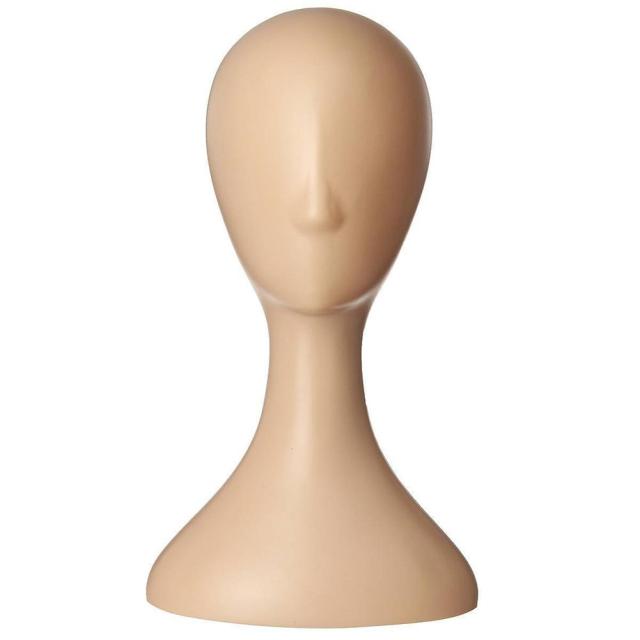 Pro Female Plastic Abstract Manikin Head