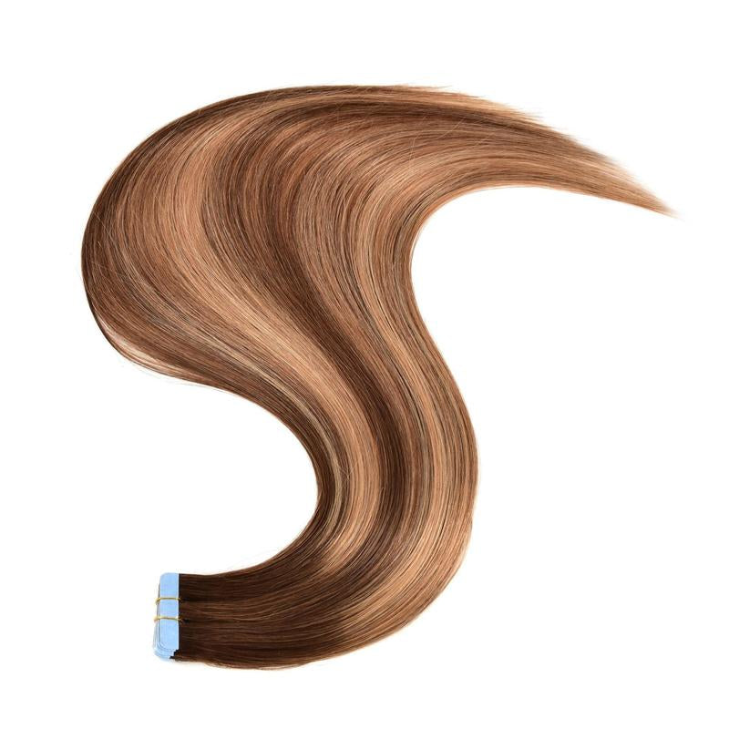 20-Piece Human Hair Hair Extensions Invisible