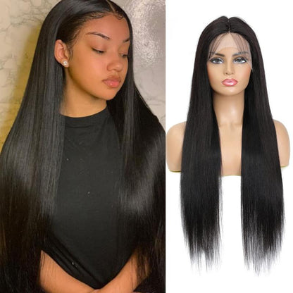 Body Wave/Straight/Curly Lace Front Wigs Human Hair Pre Plucked 13X4X1 T Part Transparent Lace Frontal Wigs for Black Women Brazilian Human Hair Wigs