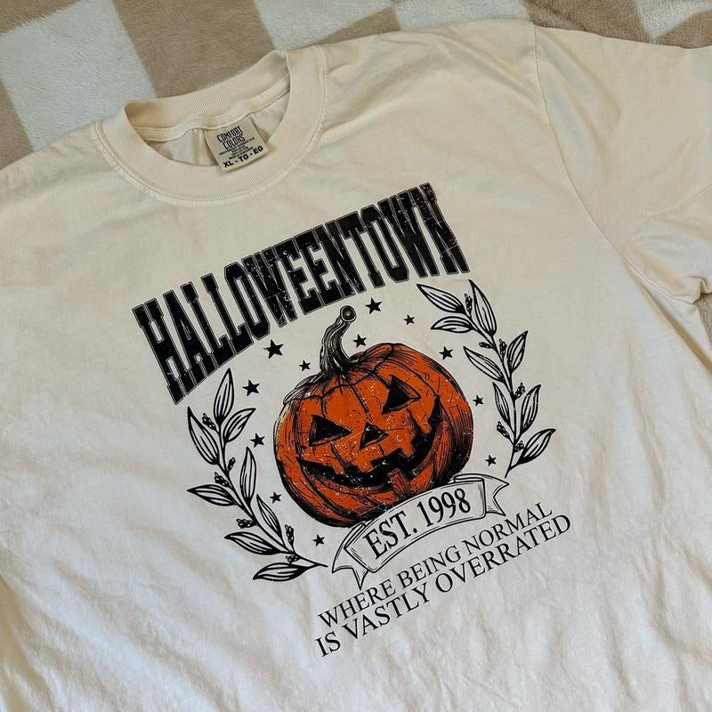 Halloweentown Comfort Colors T-Shirt Halloween Fall Autumn