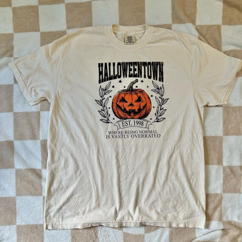 Halloweentown Comfort Colors T-Shirt Halloween Fall Autumn