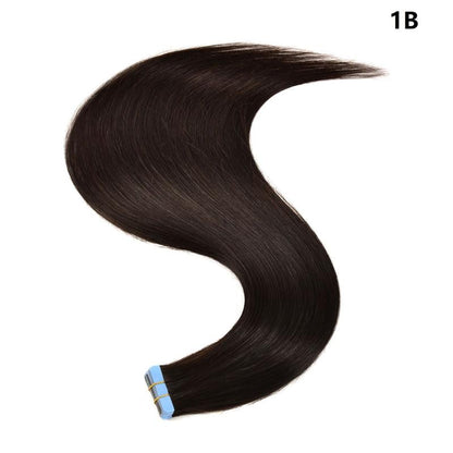 20-Piece Human Hair Hair Extensions Invisible