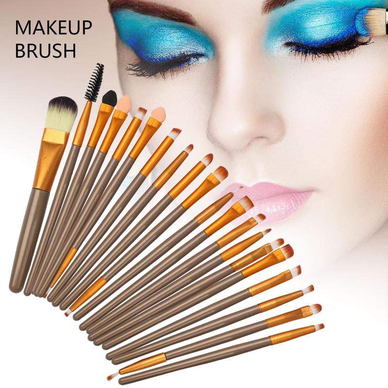 All in One Makeup Kit for Makeup Storage Bag 2X14 Colors Eyeshadow Palette Liquid Foundation Eyeliner Pencils.