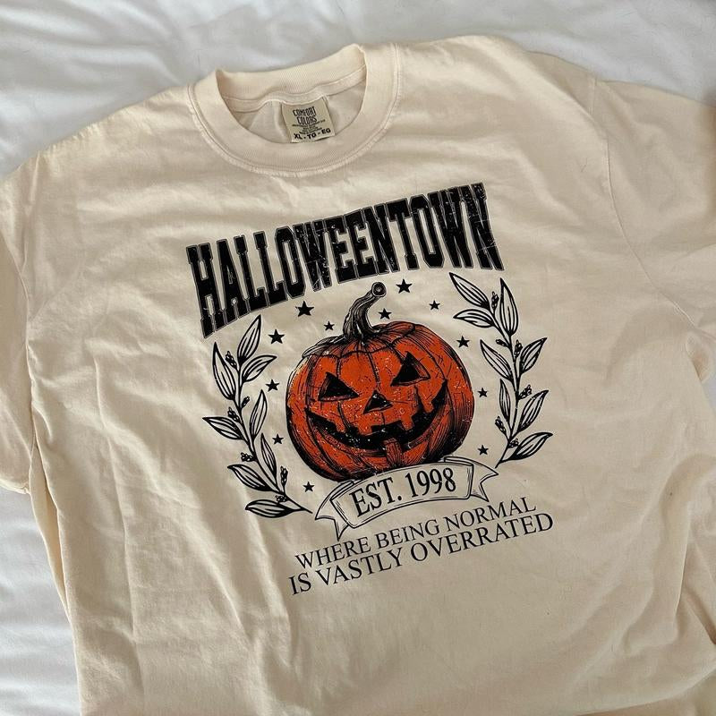 Halloweentown Comfort Colors T-Shirt Halloween Fall Autumn