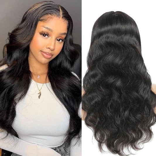 Body Wave/Straight/Curly Lace Front Wigs Human Hair Pre Plucked 13X4X1 T Part Transparent Lace Frontal Wigs for Black Women Brazilian Human Hair Wigs