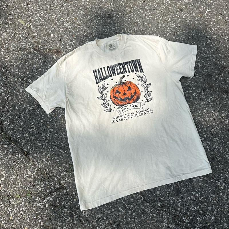 Halloweentown Comfort Colors T-Shirt Halloween Fall Autumn