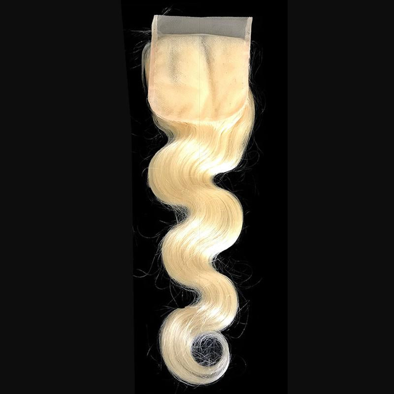 Body Wave Color 613 Lace Closure 4"X4"