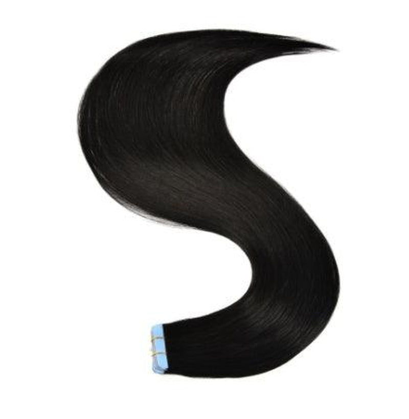 20-Piece Human Hair Hair Extensions Invisible