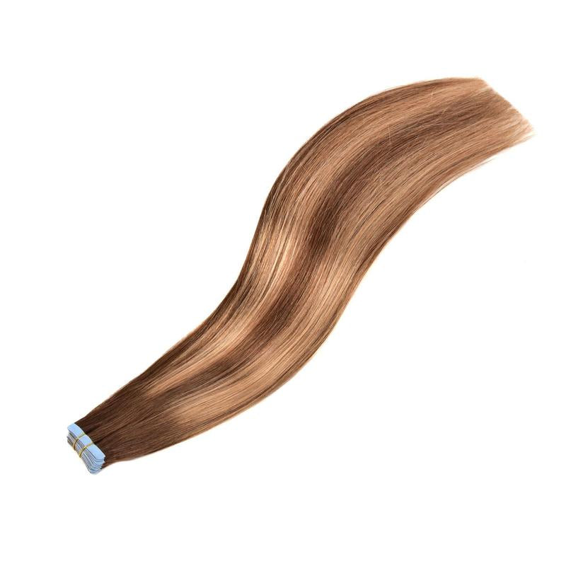 20-Piece Human Hair Hair Extensions Invisible