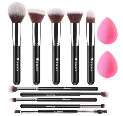 BEAKEY Makeup Brush Set Professional, Blending Brush