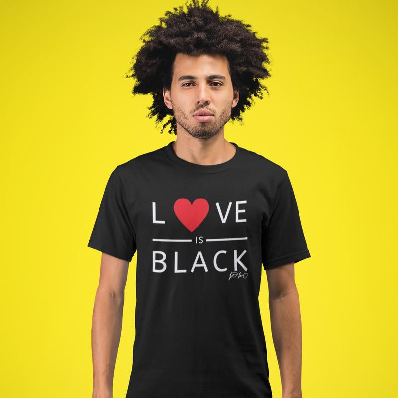 Love Is Black "Anniversary" T-Shirt, Men and Women T Shirt