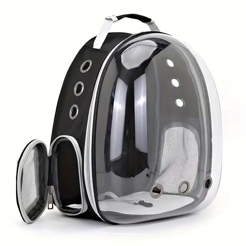 Portable Breathable Pet Carrier, Space Capsule Design Pet Travel Double Shoulder Bag, Outdoor Travel Pet Backpack, Dog & Cat Accessories, Dog Stuff, Cat Stuff, Pet Products