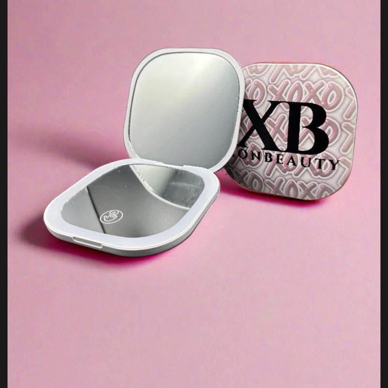 LED Compact Makeup Mirror