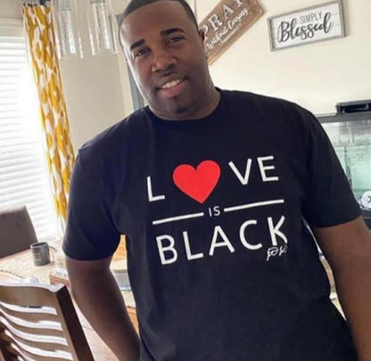 Love Is Black "Anniversary" T-Shirt, Men and Women T Shirt