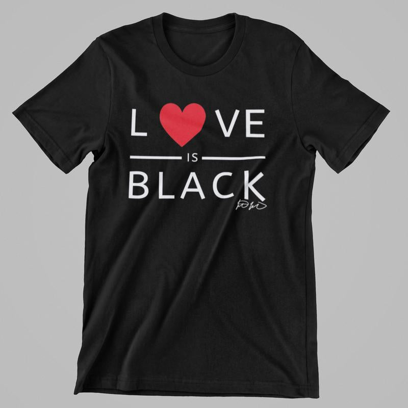 Love Is Black "Anniversary" T-Shirt, Men and Women T Shirt