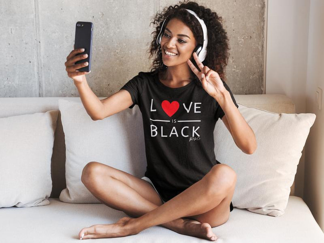 Love Is Black "Anniversary" T-Shirt, Men and Women T Shirt