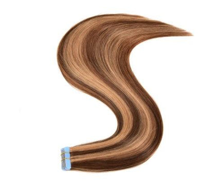 20-Piece Human Hair Hair Extensions Invisible