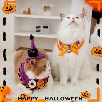 Halloween Decoration for Dogs and Cats, Halloween Pet Costumes, Pet Costumes, Pumpkin Pet Costumes, Pet Outfit.