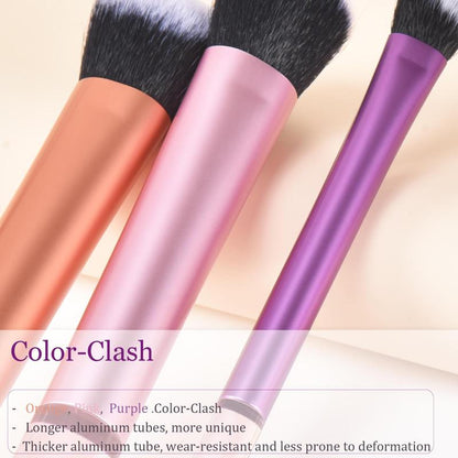 Makeup Brush & Sponge Set, 1 Set Makeup Brush & Sponge, Professional Makeup Tools for Women, Makeup Accessories