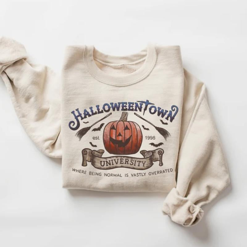 Halloweentown University Est 1998 Tshirt, Halloweentown Tee, Halloweentown 1998 Shirt, Halloween Sweatshirt Cotton Man