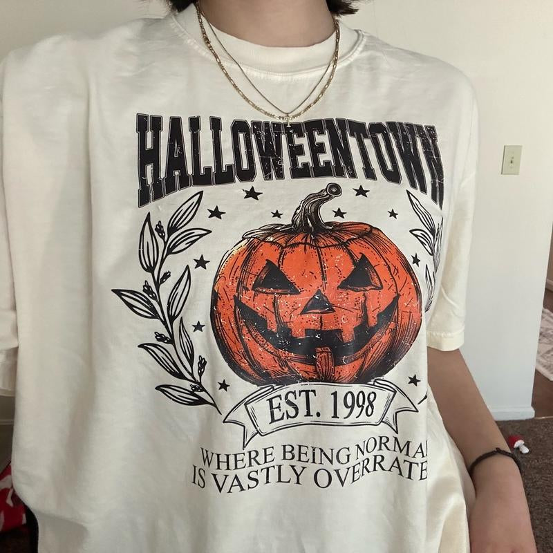 Halloweentown Comfort Colors T-Shirt Halloween Fall Autumn