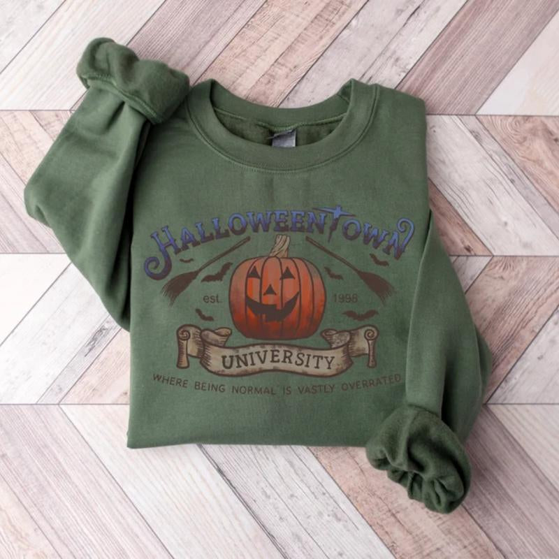 Halloweentown University Est 1998 Tshirt, Halloweentown Tee, Halloweentown 1998 Shirt, Halloween Sweatshirt Cotton Man