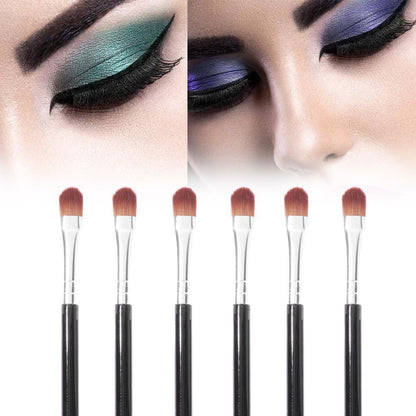 6pcs Makeup Brushes Tool Set Cosmetic Powder Eye Shadow Foundation Blush Blending Beauty Eyelid Lip Make Up Brush DIY Beauty Too