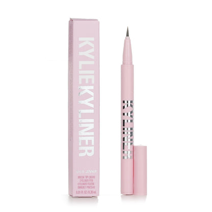 KYLIE COSMETICS - Kyliner Brush Tip Liquid Eyeliner Pen - # 001 Black 0.3ml/0.01oz