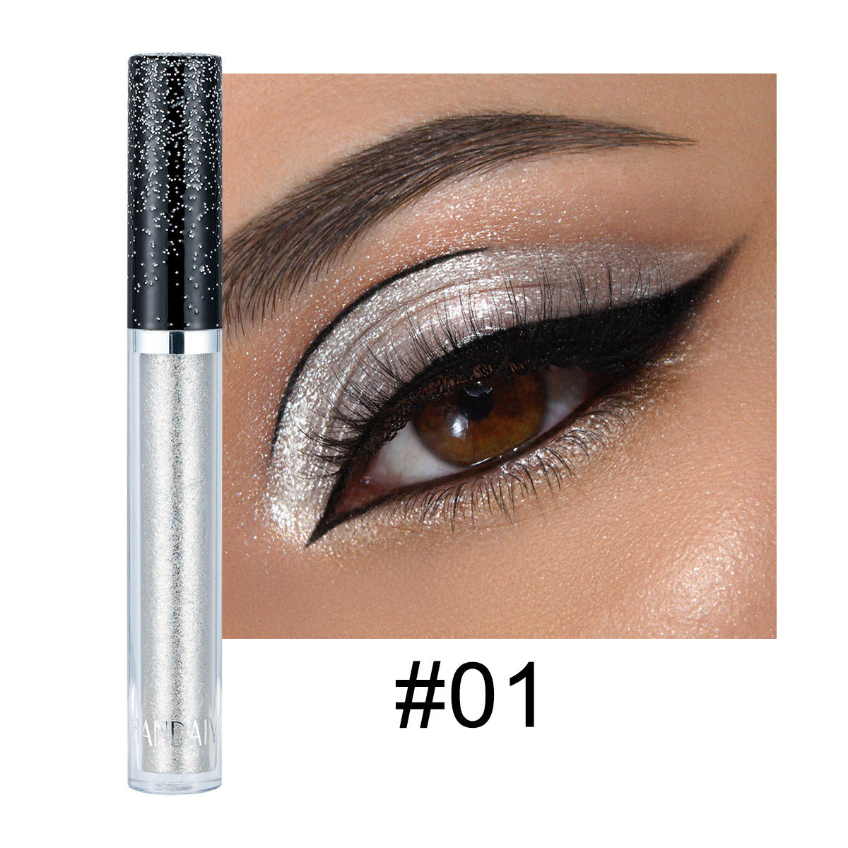 12-Colour Diamond Liquid Psychedelic Pearl Shimmering Sleeper Tear Eyeshadow