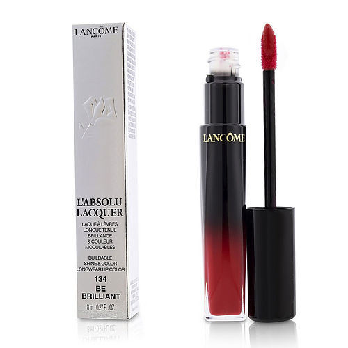 LANCOME by Lancome L'Absolu Lacquer Buildable Shine & Color Longwear Lip Color - # 134 Be Brilliant --8ml/0.27oz