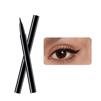 Long Lasting Black Liquid Eyeliner Pencil Ultra-Fine Felt-Tip Quick Drying Waterproof Formula Eye Liner Pen Women Eye Makeup