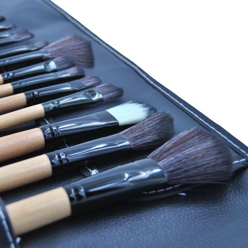 18 Pcs Makeup Brushes Set Powder Foundation Eyeshadow Brushes ( Pouch Bag)