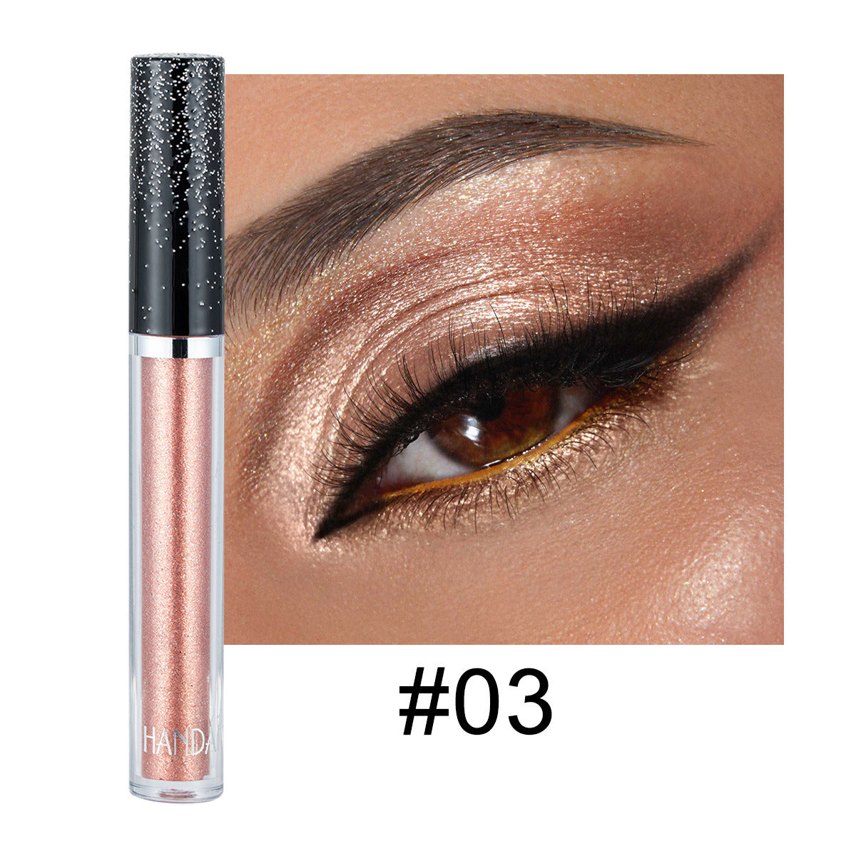 12-Colour Diamond Liquid Psychedelic Pearl Shimmering Sleeper Tear Eyeshadow