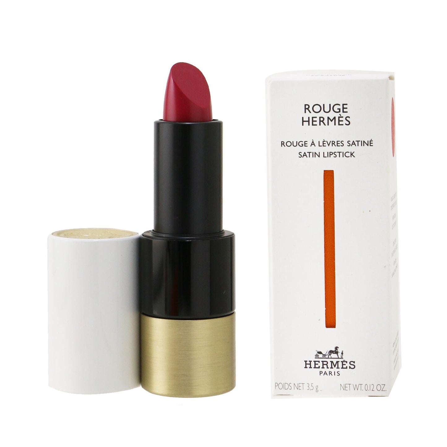 HERMES - Rouge Hermes Satin Lipstick - # 59 Rose Dakar (Satine) 3.5g/0.12oz