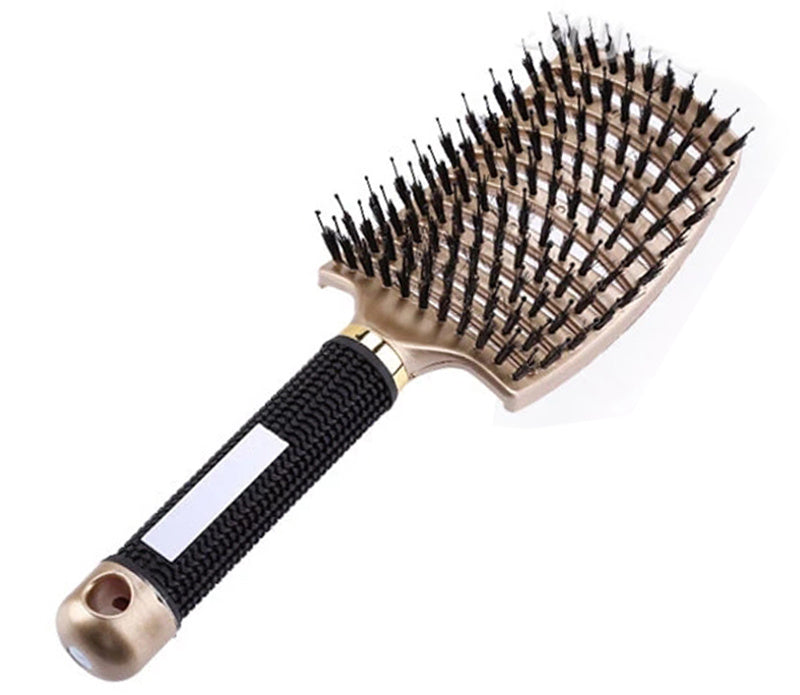 6 Colors brush brosse demelante Women Female Hair Scalp Massage Comb Bristle& nylon Popbrush Hairbrush Detangling Nylon brush