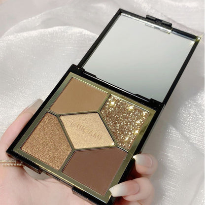 Multi Cube Palette 5 Colors,Eye Shadow Palette for Daily makeup
