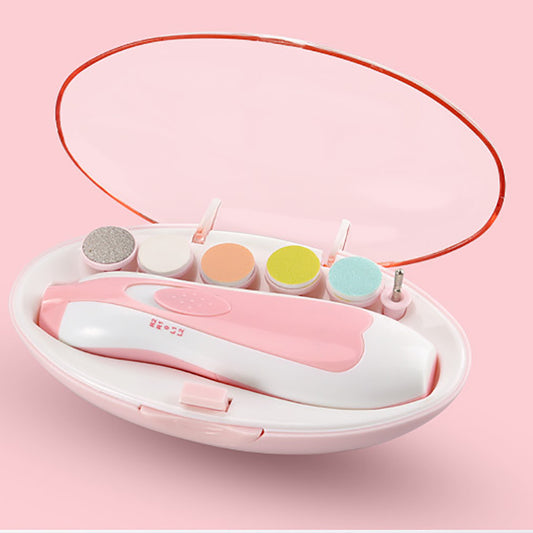 Electric Nail Trimmer for Newborn Baby Portable Newborn Nail Care Set Infant Kids Manicure Set Manicure Quiet Nail Trimmer
