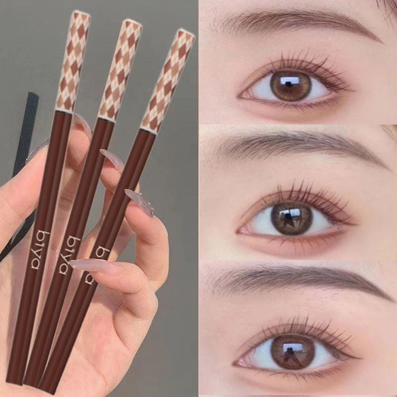 Newly 0.01MM Ultra Thin Head Liquid Eyebrow Pen Natural Waterproof Sweat-proof Eyebrow Pencil For Beginners In Makeup Cosmetic
