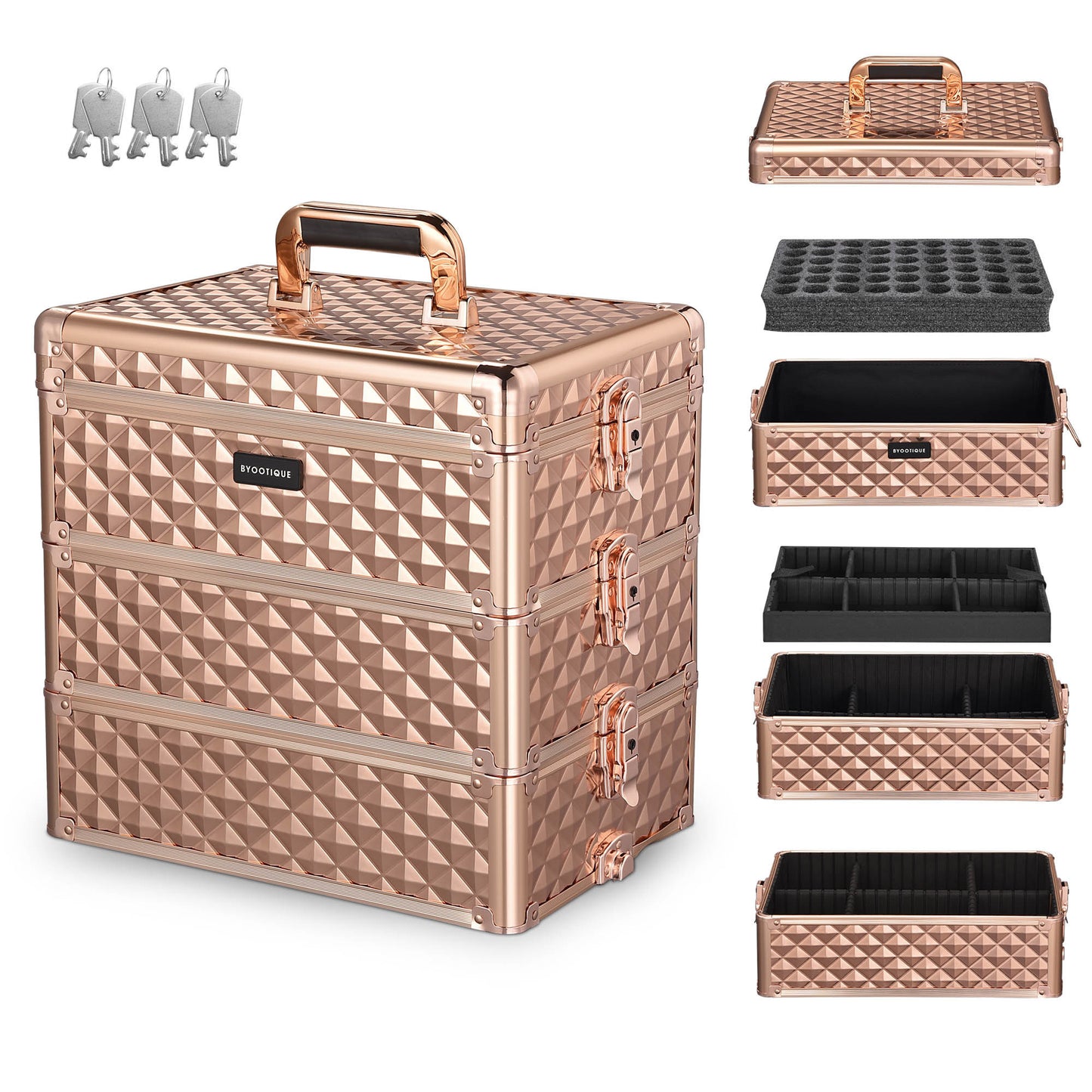 3in1 Makeup Case