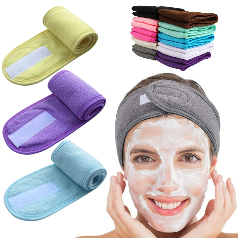 Shower/Makeup Wash Face Headband