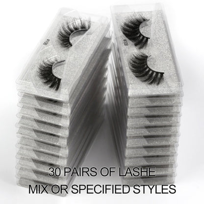 Wholesale Eyelashes 4/20/50/100 PCS 3d Mink Lashes