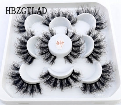 3d Mink Lashes with Custom Box Pack